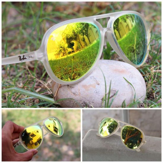 Ray-Ban Male Sunglasses – S-131 – Mirror Lense